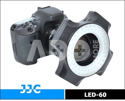 Žiedinė lempa JJC makro LED 60