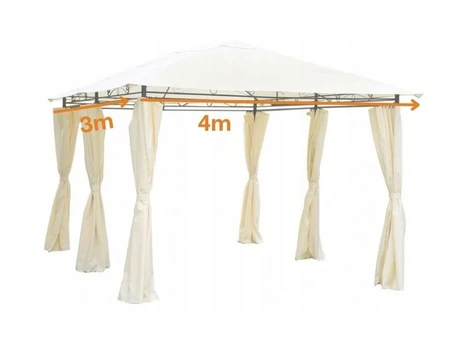 Pavėsinė ALTANA 3x4 m, smėlio