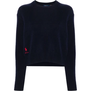 Megztinis moterims, Mėlyna, Long sleeve pullover