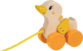 GOKI - Pull-along animal duck - (54884) kaina