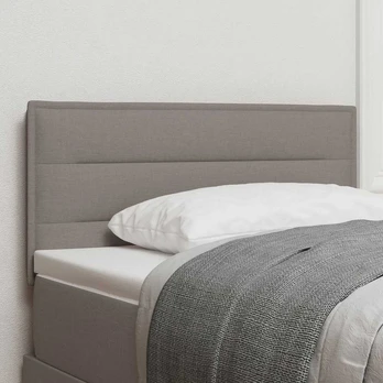 LED galvūgalis taupe 90 cm audinys