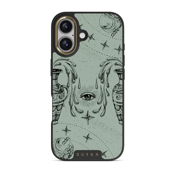 Aquarius - iPhone 17 Case, Elite Dark (MagSafe) / Gold / Turquoise