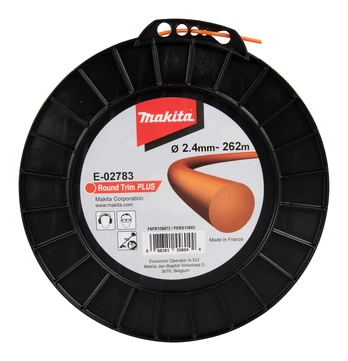 Makita E-02783 Trimeriai 2,4mm/262m apvalus valas