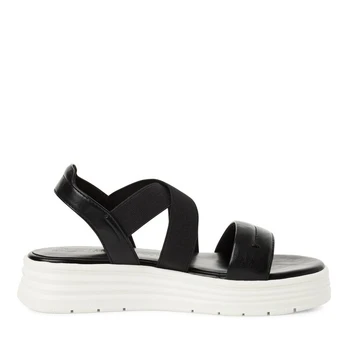 MARCO TOZZI Basutės moterims, Juoda, Sandals