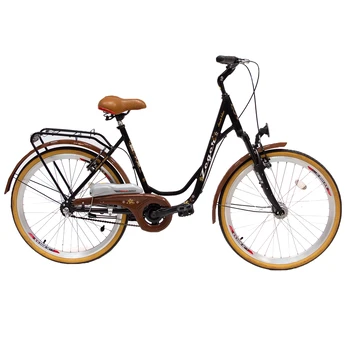 Zeger Classic 26" N3 automatika dydis 19" (48см) (matinė juoda/ruda)