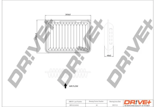 Oro filtras Dr!ve+ DP1110.10.0141