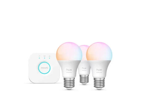 Philips Hue Essential - Color - Starter Kit - E27 starta komplekts