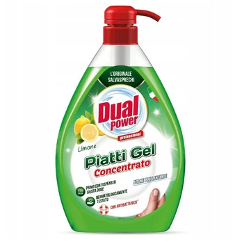 Indų ploviklis DUAL POWER Lemon, 1000ml