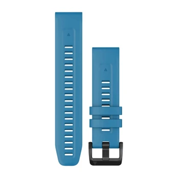 Acc, quatix 7, 22mm QuickFit Cirrus Blue Silicone Band