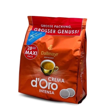 Kavos pagalvėlės Dallmayr "Crema intensa" 28vnt.
