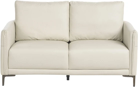 Beliani Dvivietė sofa CILENS, šviesiai smėlio spalvos