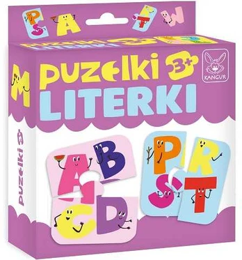 Kangur Gry Puzzelki Literki 3+ 42340