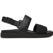 Basutės Calvin Klein Back Strap W/ Buckle Logo HM0HM01742 Juoda