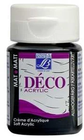 Artmax DECO SOFT ACRYLIC 50 ML Juodas 270