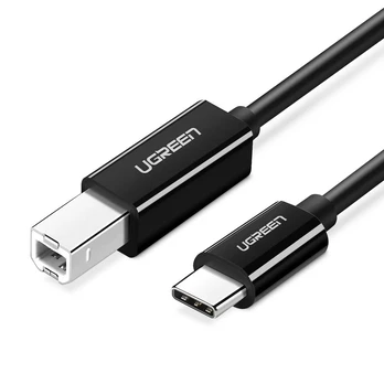 UGREEN US241 to 2m USB 2.0 C-B printer cable (black)