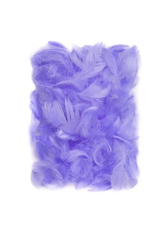 Plunksnos 5-12cm 10g, šv.violetinės