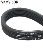 V formos rumbuoti diržai SKF VKMV 6DK1853 kaina