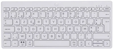 Klaviatūra HP 350 WHT Compact Multi-Devic