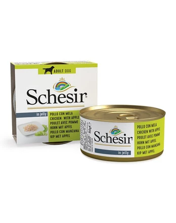 Schesir Fruit vištiena su obuoliais 150 g