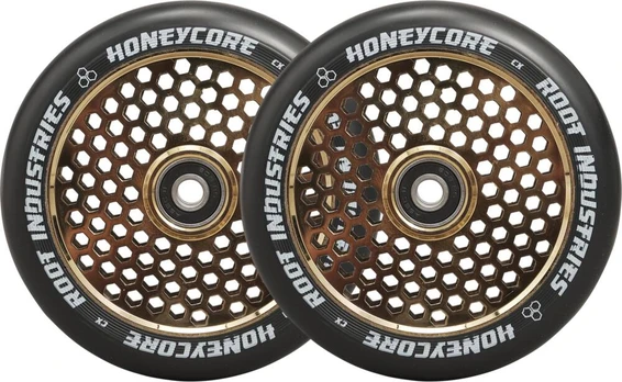 Root Honeycore juodi 120mm 2 vnt Pro paspirtuko ratai