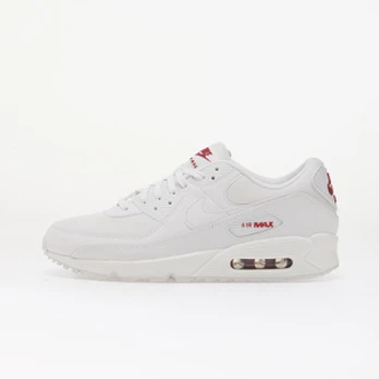 Nike Air Max 90 White/ White-Tough Red - Dydis 45 (IM9616-101 Nike Air Max batai)