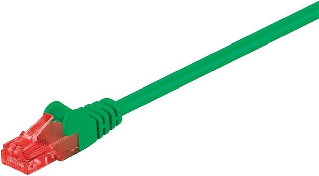 Goobay CAT6 U / UTP tinklo kabelis, 0,5 m, žalias
