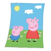 Herding Peppa Pig ‘Kiaulytė Pepa‘ Vaikiškas užtiesalas kaina