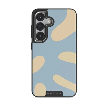 Flow - Samsung Galaxy S25 Case, Elite Dark (Magnetic) / Silver