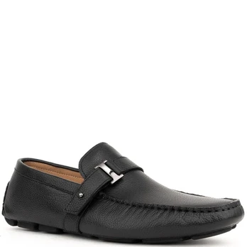 SERGIO MORETTI Mokasinai vyrams, Juoda, Mocasins