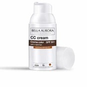 CC veido kremas Bella Aurora SPF50+, 30 ml kaina