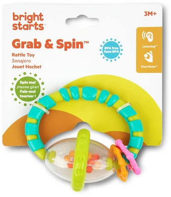 BRIGHT STARTS barškutis Grab & Spin, 8533