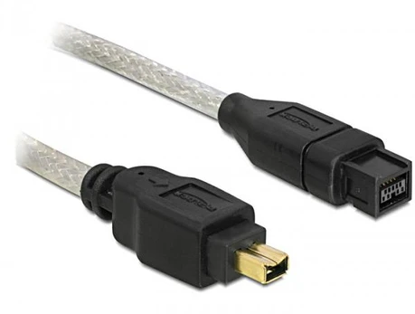 Delock Firewire 9-PIN - Firewire 4-PIN, 1 m, Baltas (82588)