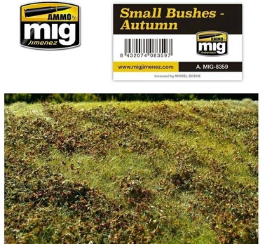 AMMO by MIG Jimenez AMMO MIG - Small Bushes - Autumn, 8359