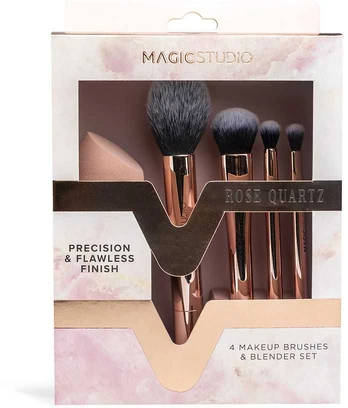 Magic Studio PRECISION FLAWLESS FINISH ROSE QUARTZ CASE 5 pcs