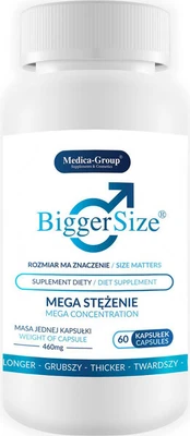 Medica Supl.diety-Bigger Size - kapsułki 60 szt