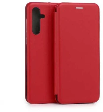 Beline Dėklas Book Magnetic Samsung M55 raudona/red