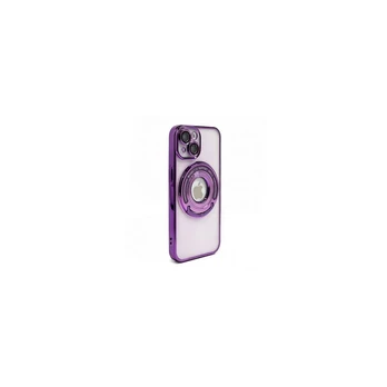 iLike Apple iPhone 15 Pro Max IH MAGSAFE PAslėptas STOVAS dangtelis Violetinis