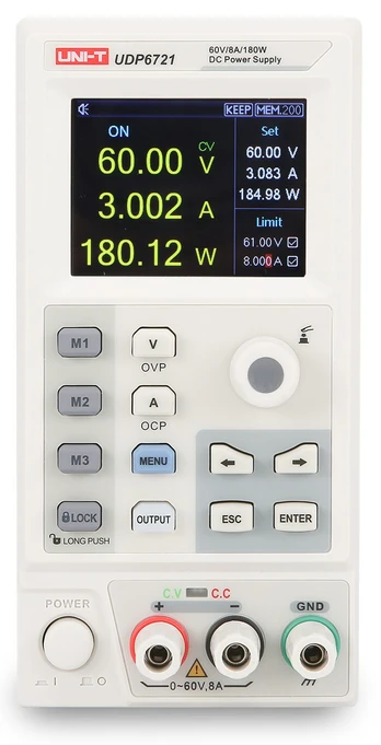 Laboratorinis maitinimo šaltinis, 360W, 0-80V, 0-15A, 10mV,1mA, RS-232, UNI-T