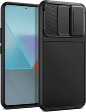 Juodas dėklas Xiaomi Redmi Note 13 Pro 5G / Poco X6 5G telefonui "Tech-Protect Velar Cam+"