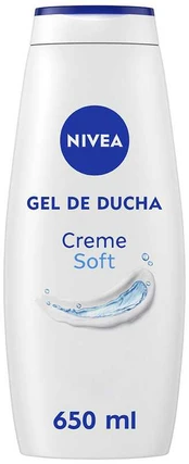 Nivea CREME SOFT gel shower cream 650 ml