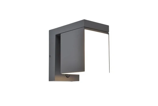 Šviestuvas Lutec Prima, 9.5W, IP54, antracito