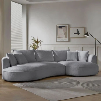 Sofa Venedik Right, pilka