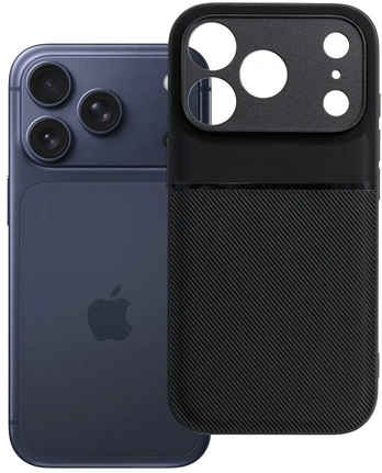 Dėklas Oem Case for iPhone 17 Pro / 18 Pro Noble juodas