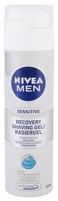 Nivea Shaving Gel Men Sensitive, 200ml kaina