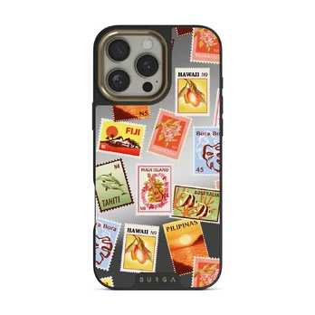 Paradise - iPhone 16 Pro Case, Elite Mirror Dark (MagSafe) / Gold