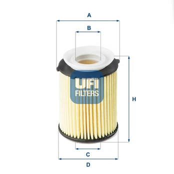 Alyvos filtras UFI 25.178.00