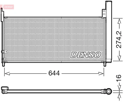 Kondensatorius, oro kondicionierius DENSO DCN50116