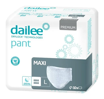 Sauskelnės-kelnaitės Dailee Pant Premium Maxi L, 10 vnt.