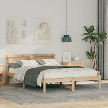 Lovos rėmas Ruda 140 x 190 cm Pušies mediena