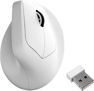 Keychron M5 8K balta pelė (M5-A24)